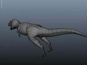 simple tyrannosaurus 3D Model