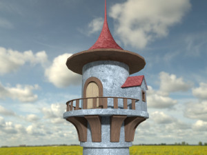 fairy tower 3D Model
