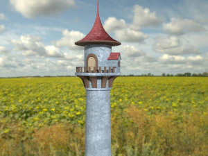 fairy tower 3D Model