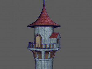fairy tower 3D Model