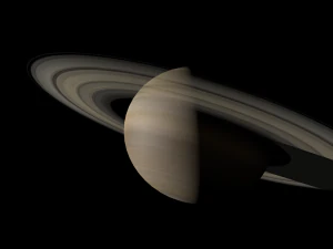 saturn realistic 3D Model