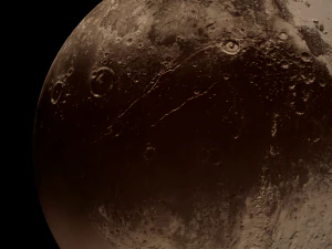 pluton realistic 3D Model