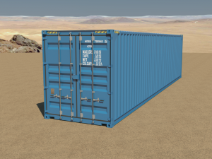 40ft container 3Dモデル