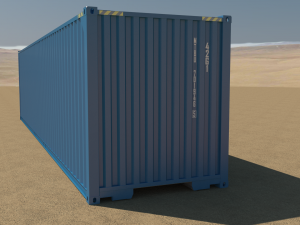 40ft container 3Dモデル