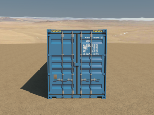 40ft container 3Dモデル