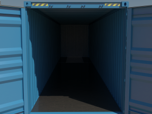 40ft container 3Dモデル