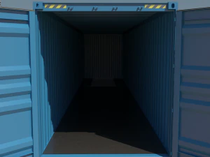 40ft container 3D Model