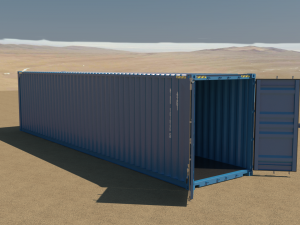 40ft container 3Dモデル