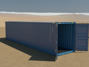 40ft container 3D Model