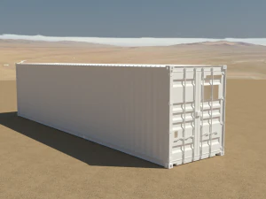 40ft container 3D Model