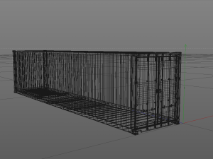 40ft container 3Dモデル