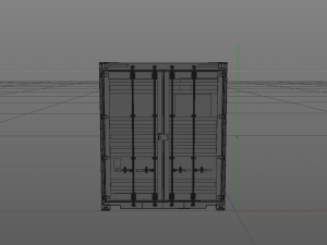 40ft container 3Dモデル