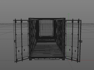 40ft container 3Dモデル