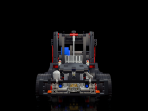 lego technic - race truck 8041 3D 모델