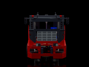lego technic - race truck 8041 3D 모델