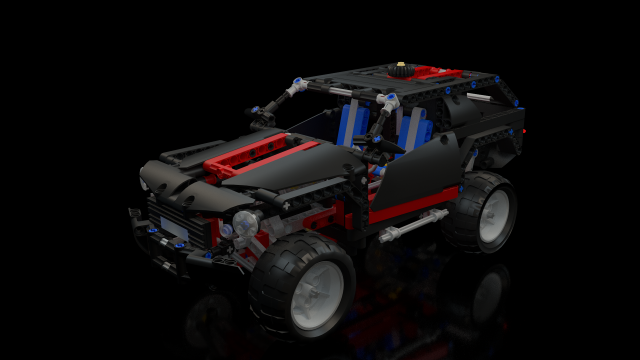 lego technic - extreme cruiser 8081 3D Модель in Игрушки 3DExport