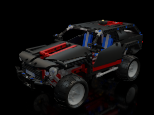 lego technic - extreme cruiser 8081 Modello 3D
