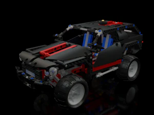 lego technic - extreme cruiser 8081 3D Model