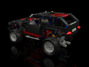 lego technic - extreme cruiser 8081 3D Model