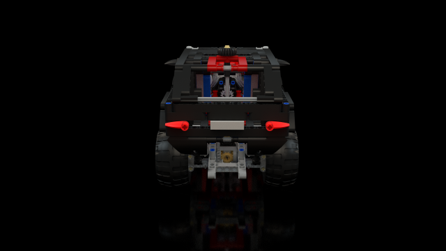 lego technic - extreme cruiser 8081 3D Модель in Игрушки 3DExport
