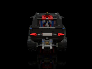 lego technic - extreme cruiser 8081 3D Model