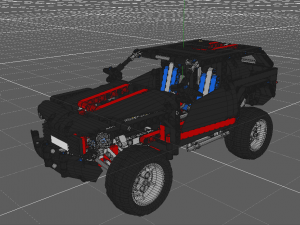 lego technic - extreme cruiser 8081 Modello 3D