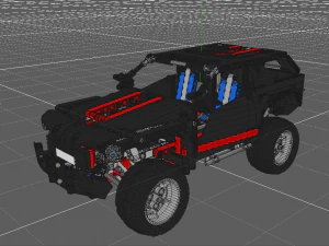 lego technic - extreme cruiser 8081 3D Model
