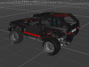 lego technic - extreme cruiser 8081 3D Model