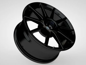 beyern bavyera mat siyah 3D Model