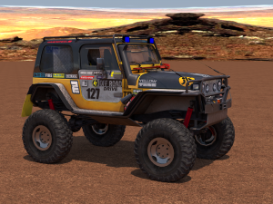 jeep wrangler custom off-road 3D Model