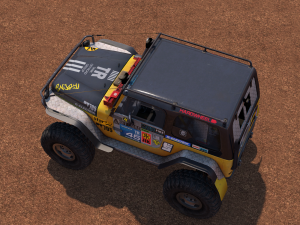 jeep wrangler custom off-road 3D Model