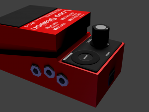 guitar loop station 3D Модель