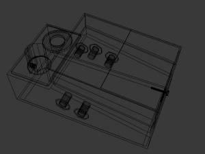 guitar loop station 3D Модель
