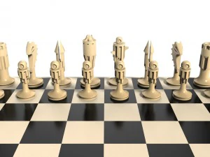 chess set 3D Print Model