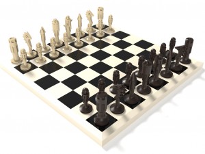 chess set 3D 打印模型