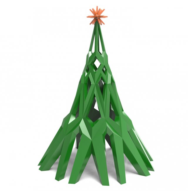 christmas tree Modello di stampa 3D .c4d .max .obj .3ds .fbx .stl .blend 
