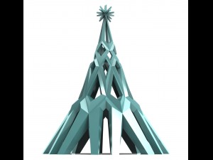 christmas tree Modello di stampa 3D