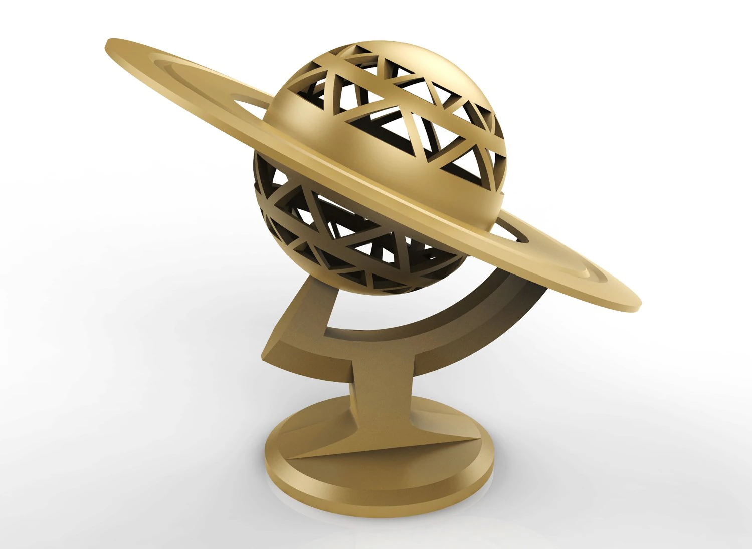 saturn 3D Print Model .c4d .max .obj .3ds .fbx .stl .blend 