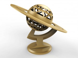 saturn 3D Print Model