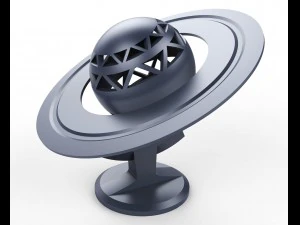saturn 3D Print Model