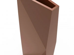 rectangular vase 3D Print Model