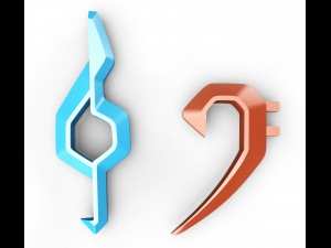 clefs symbols 3D Print Model