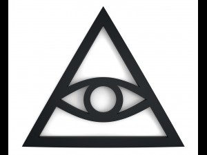 illuminati sign 3D Print Model