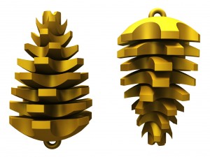 pinecone decoration 3D Print Model