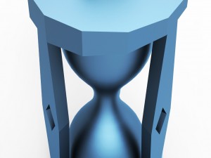 hourglass pendant Model do druku 3D