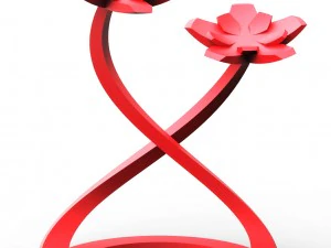 figura de flor Modelo de impresión 3D