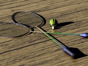 badminton 3D Модель