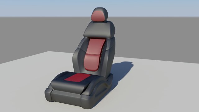 audi r8 seat 3D Модель .c4d .max .obj .3ds .fbx .stl .blend 