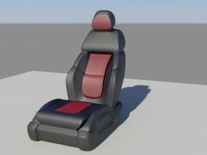 アウディ R8 シート 3Dモデル