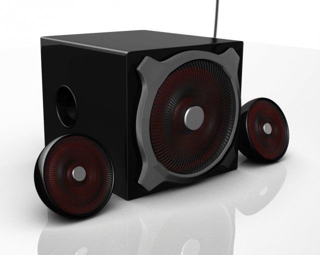 21 home theater Model 3D .c4d .max .obj .3ds .fbx .stl .blend 